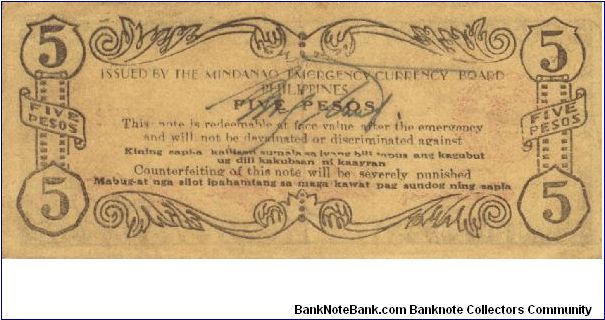 Banknote from Philippines year 1943