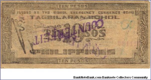 Banknote from Philippines year 1942