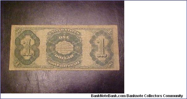 Banknote from USA year 1891