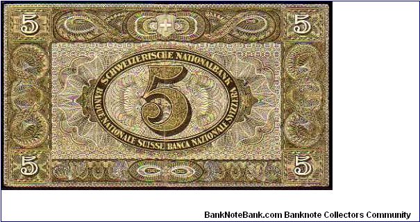 Banknote from Switzerland year 1951