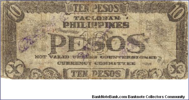 Banknote from Philippines year 1942