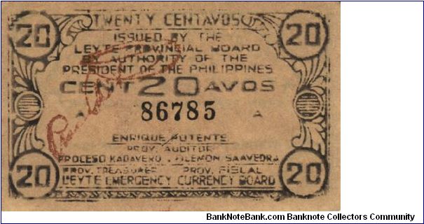 Banknote from Philippines year 1943