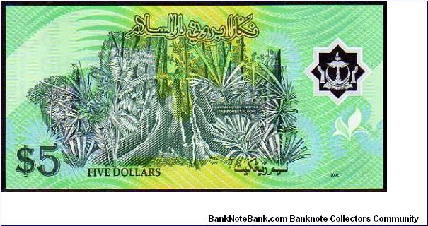 Banknote from Brunei year 2002