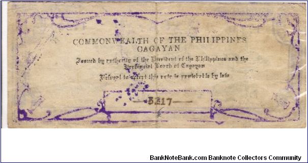 Banknote from Philippines year 1942