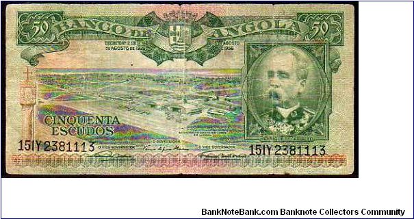 50 Escudos__

Pk 88 a__

15-August-1956
 Banknote