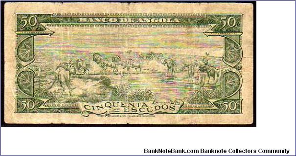 Banknote from Angola year 1956