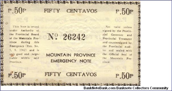 Banknote from Philippines year 1942