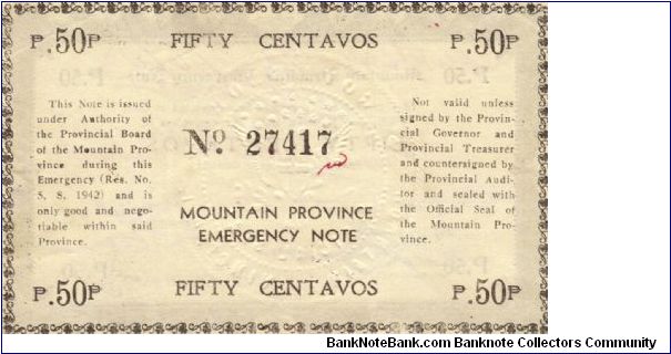 Banknote from Philippines year 1942