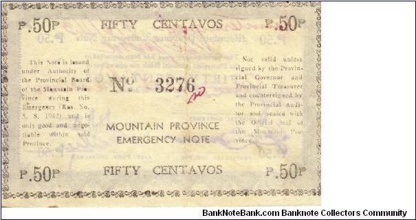 Banknote from Philippines year 1942