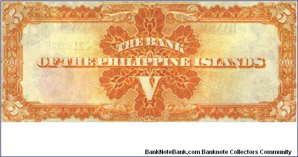 Banknote from Philippines year 1933