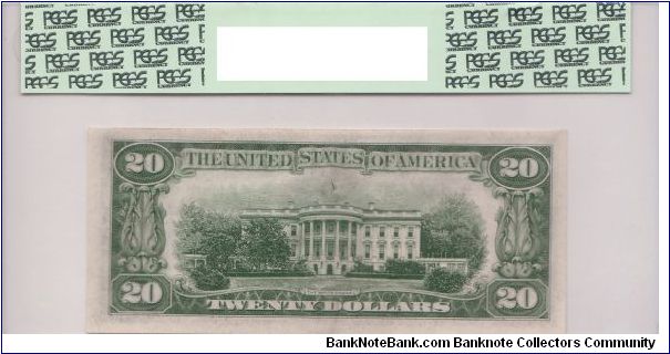 Banknote from USA year 1934