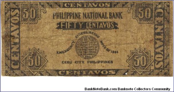 Banknote from Philippines year 1941