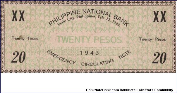 Banknote from Philippines year 1943