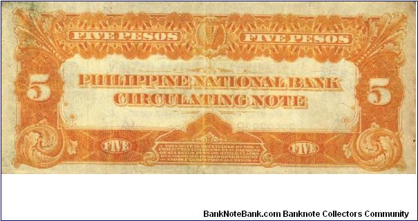 Banknote from Philippines year 1921