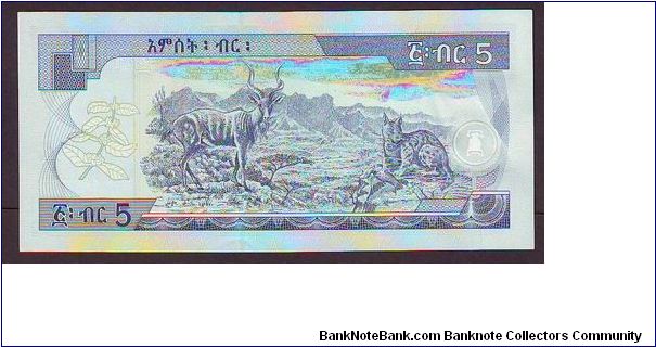 Banknote from Ethiopia year 2004