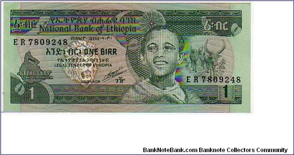 1 Birr__

pk# 41 c Banknote