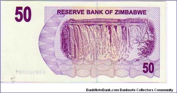 Banknote from Zimbabwe year 2006