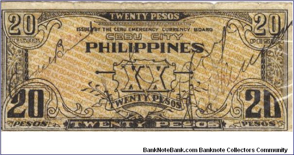 Banknote from Philippines year 1942