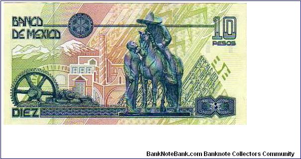 Banknote from Mexico year 1994