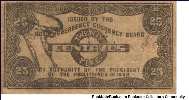 Banknote from Philippines year 1942