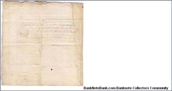 Banknote from Italy year 1826