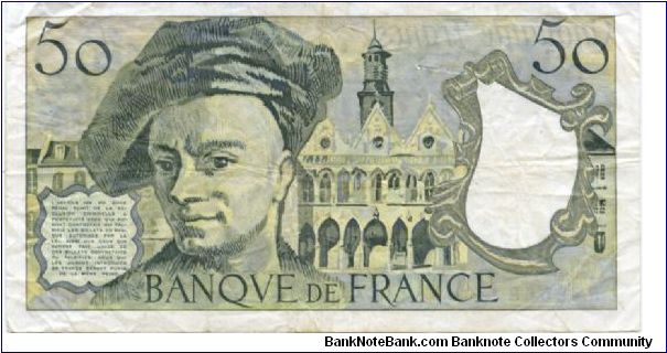 Banknote from France year 1992