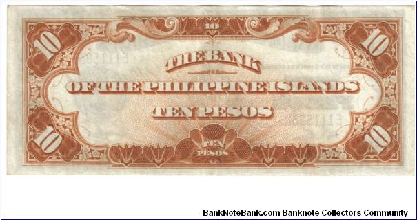 Banknote from Philippines year 1933