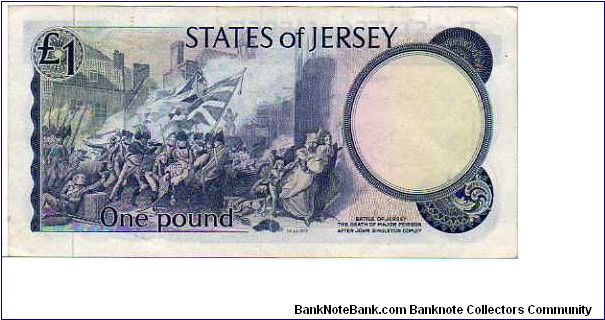 Banknote from Jersey year 1980