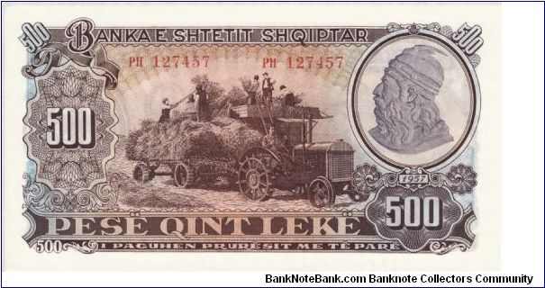 500 Leke P31a Banknote
