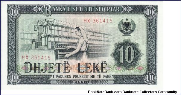 10 Leke P43a Banknote