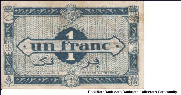 Banknote from Algeria year 1944