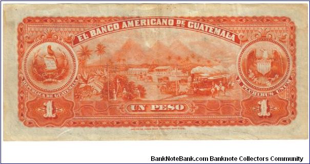 Banknote from Guatemala year 1918