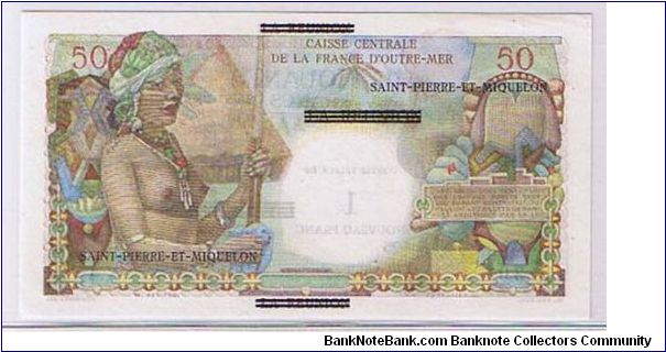 Banknote from France year 1960