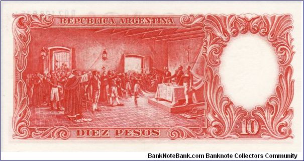 Banknote from Argentina year 1954