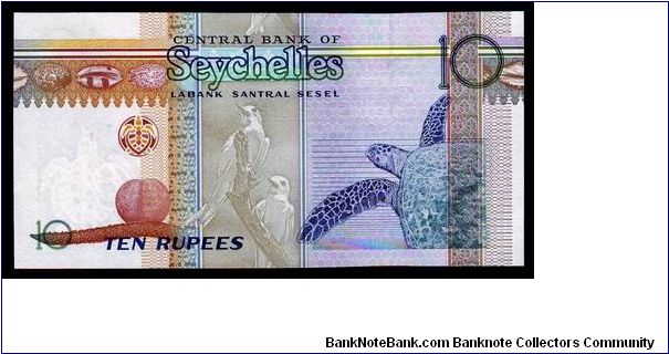 Banknote from Seychelles year 2005
