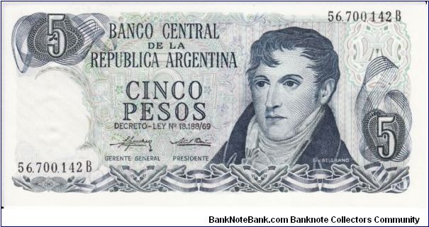 5 Pesos P294 Banknote