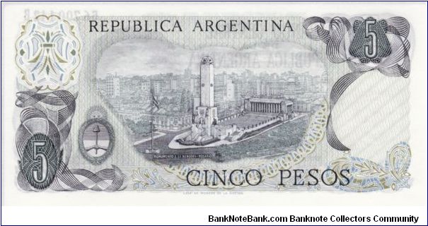 Banknote from Argentina year 1974