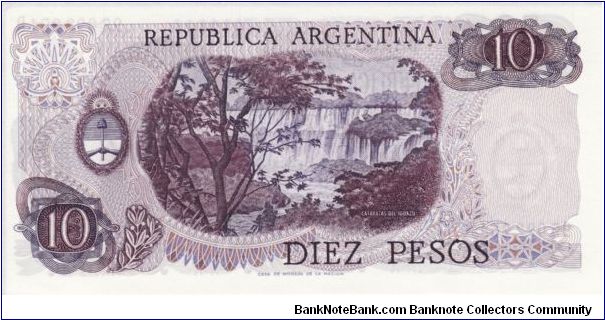 Banknote from Argentina year 1976