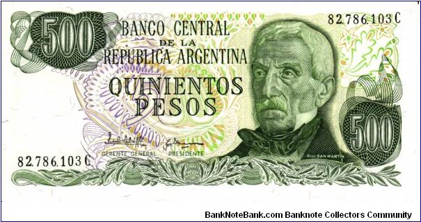 500 Pesos P303c Banknote