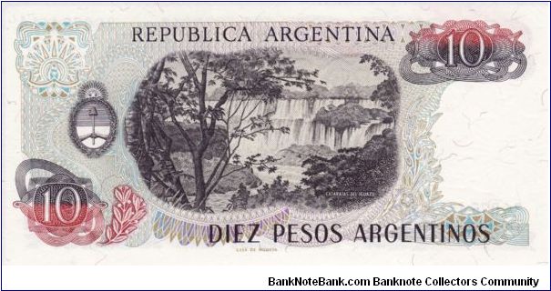 Banknote from Argentina year 1983