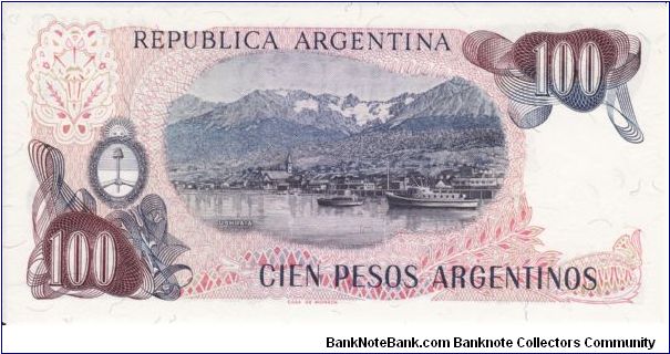 Banknote from Argentina year 1983