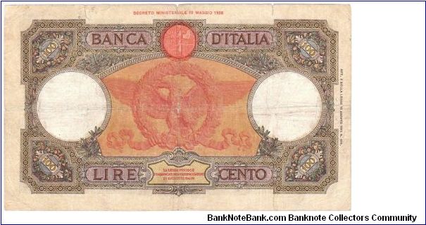 Banknote from Italy year 1931