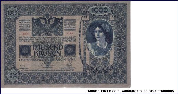 1000 Kronen P8a Banknote