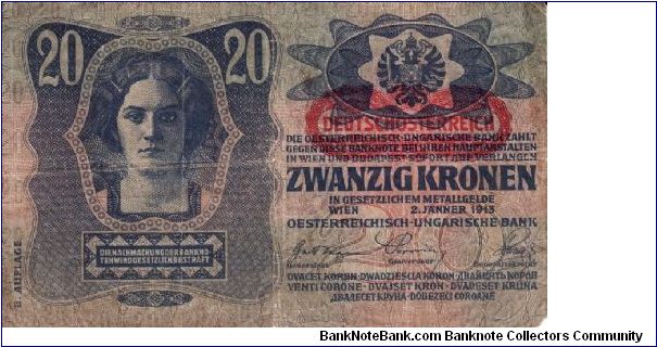 20 Kronen P53a Banknote