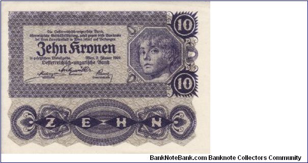 10 Kronen P75 Banknote