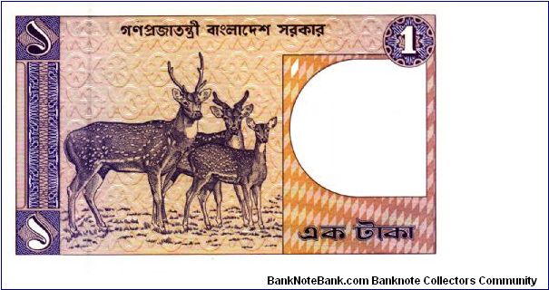 Banknote from Bangladesh year 1982