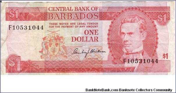1 Dollar P29a Banknote