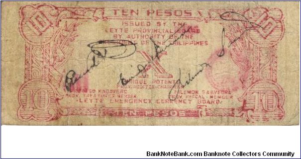 Banknote from Philippines year 1943