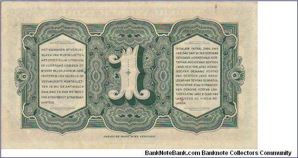 Banknote from Netherlands year 1943
