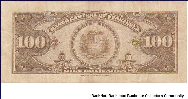 Banknote from Venezuela year 1960